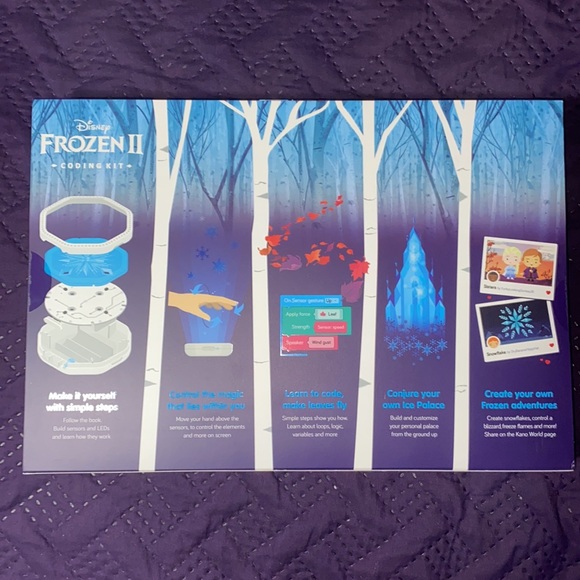 BRAND NEW Disney Kano frozen 2 coding kit for Apple Amazon windows 10 Bluetooth - Picture 7 of 8